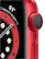 Alt View 11. Apple - Apple Watch Series 6 (GPS + Cellular) 40mm Aluminum Case with Red Sport Band - (PRODUCT)RED.