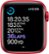 Alt View Zoom 13. Apple Watch Series 6 (GPS + Cellular) 40mm Aluminum Case with Red Sport Band - (PRODUCT)RED.