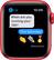 Alt View 14. Apple - Apple Watch Series 6 (GPS + Cellular) 40mm Aluminum Case with Red Sport Band - (PRODUCT)RED.
