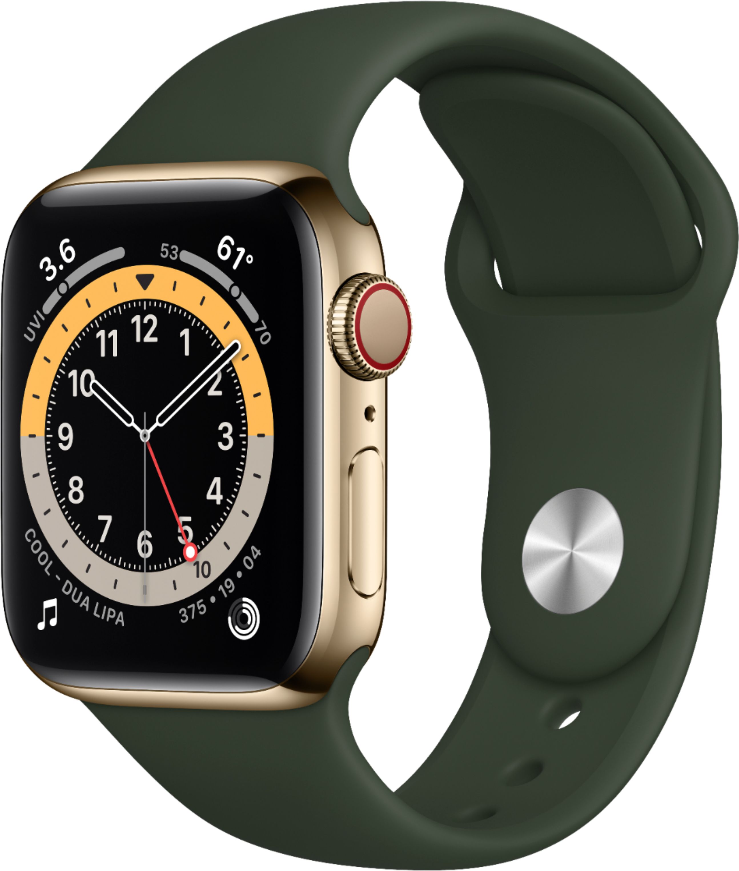 PC/タブレット PC周辺機器 Best Buy: Apple Watch Series 6 (GPS + Cellular) 40mm Gold 
