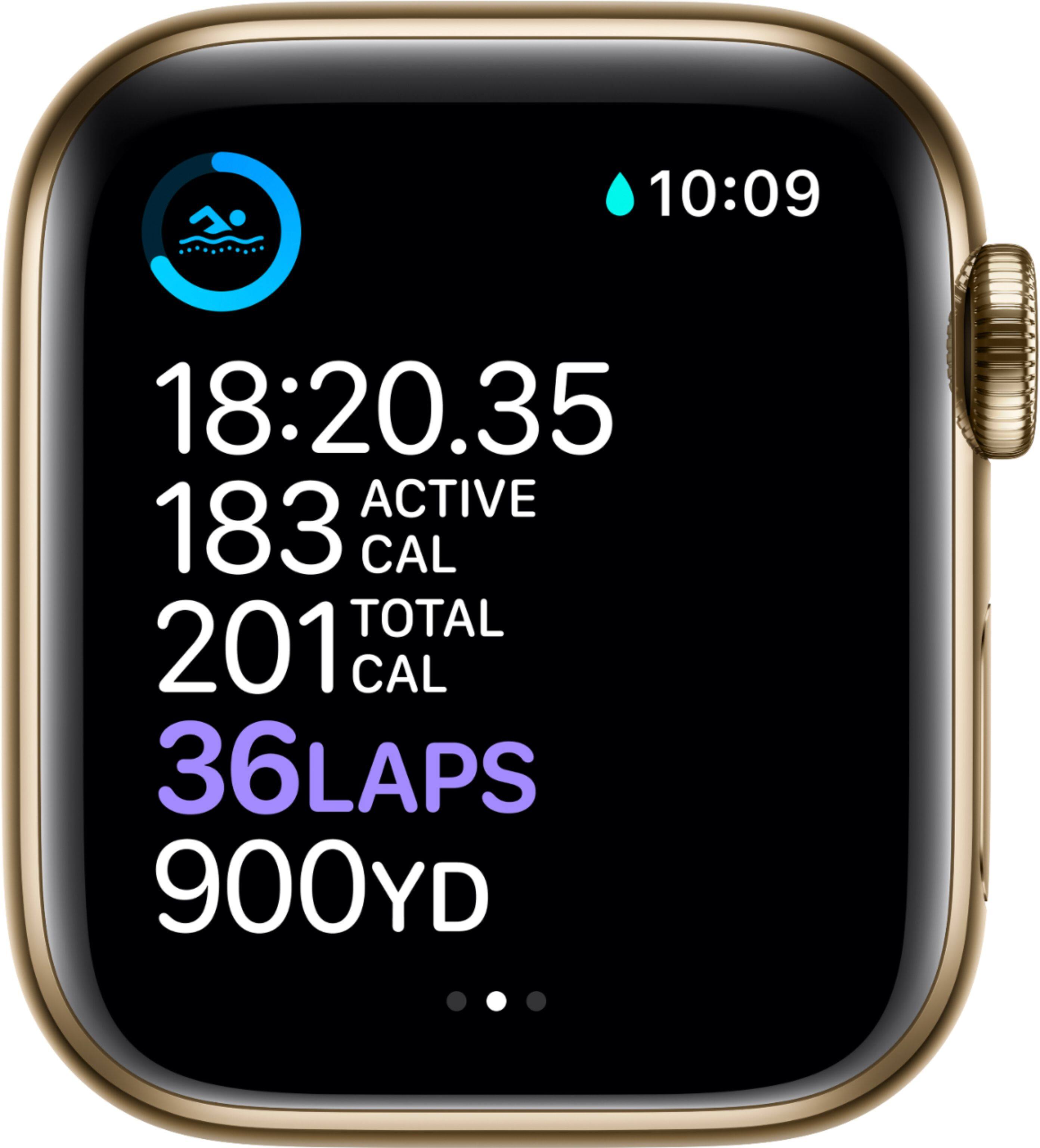 Best Buy: Apple Watch Series 6 (GPS + Cellular) 40mm Gold Best Buy: Apple Watch Series 6 (GPS + Cellular) 40mm Gold