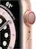Alt View 11. Apple - Apple Watch Series 6 (GPS + Cellular) 44mm Gold Aluminum Case with Pink Sand Sport Band - Gold.