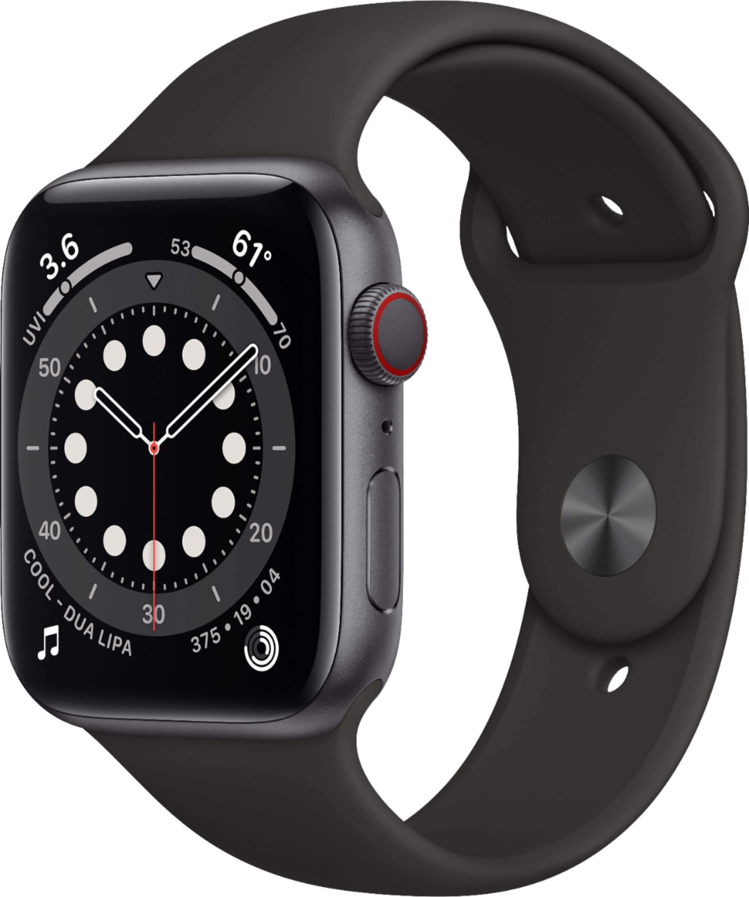 Apple Watch Series 6 GPS Cellular 44mm Aluminum Best Buy