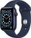 The image shows a watch face with a blue background and white numbers. The numbers on the watch face are: 3, 6, 1, 50, 53, 61, 70, 10, 40, 30, 20, 04, 19, and 375. The watch is likely an Apple Watch, as it has a blue band and is displayed in a close-up view.