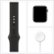 Alt View Zoom 15. Apple Watch Series 6 (GPS + Cellular) 44mm Graphite Stainless Steel Case with Black Sport Band - Space Gray.