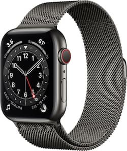 Apple Watch Series 6 (GPS + Cellular) 44mm Graphite Stainless Apple Watch Series 6 (GPS + Cellular) 44mm Graphite Stainless