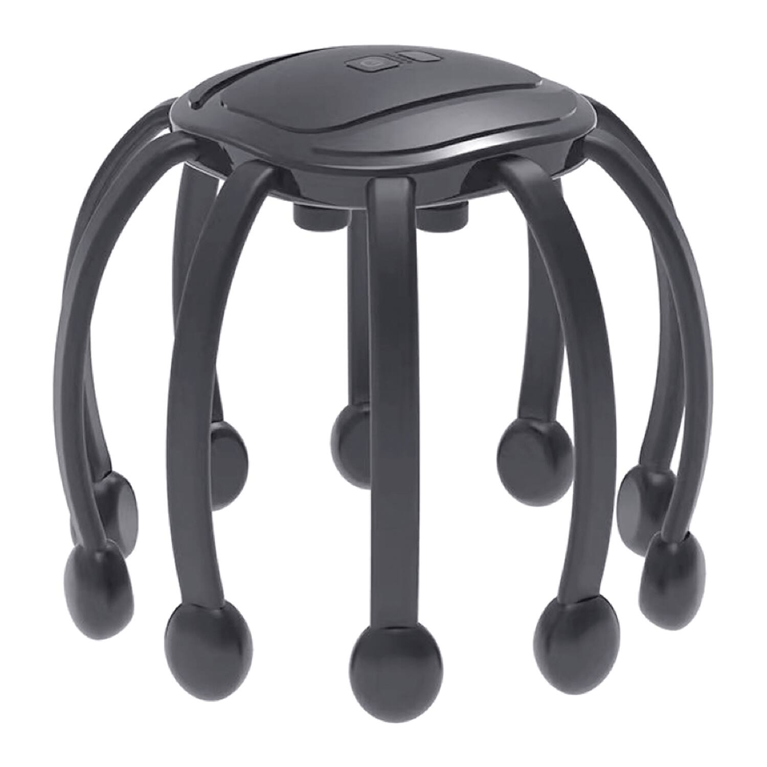 Angle. Azpen - Azpen Head Massager with 14 Massaging Nodes, 5 Vibrating Modes, and Music - Black.