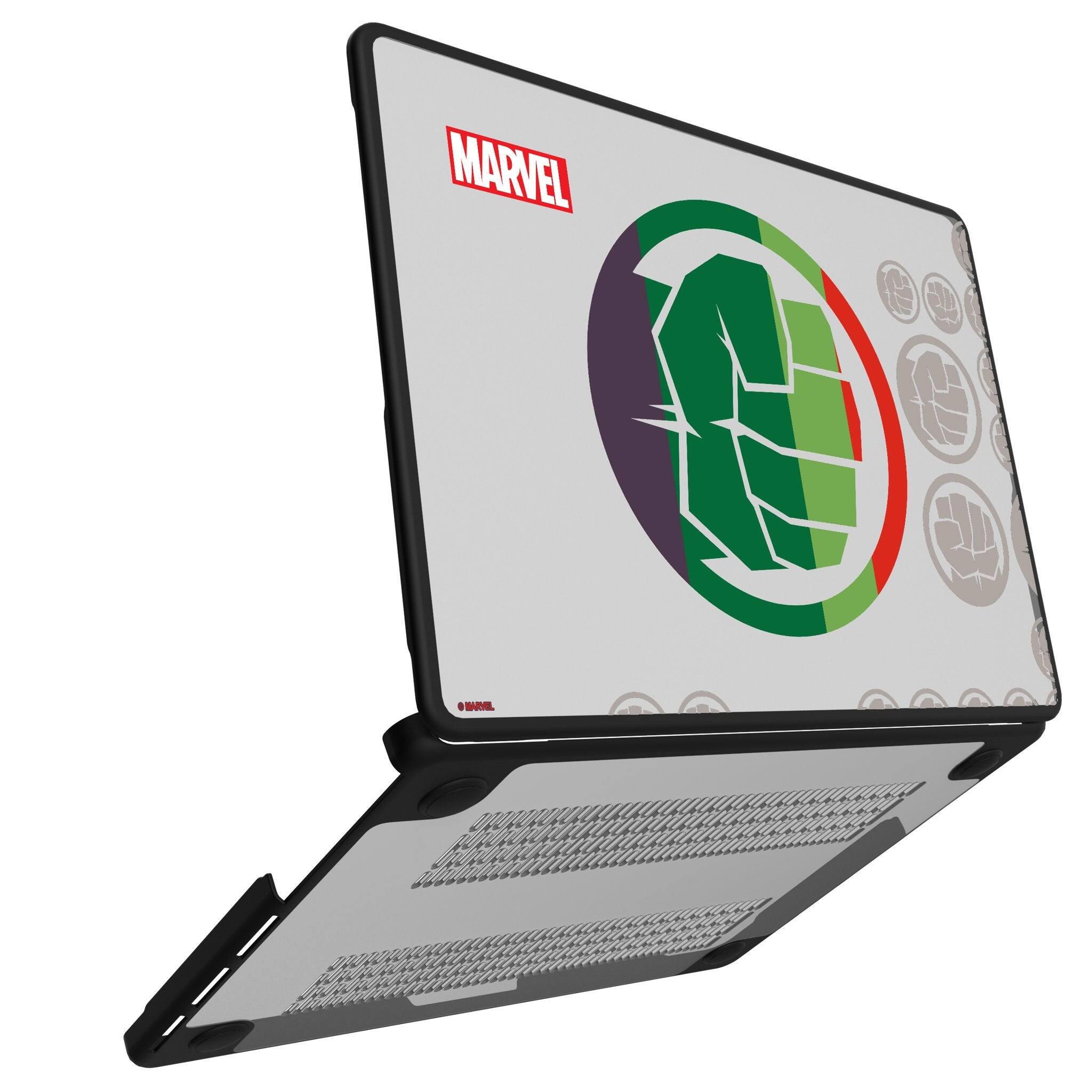 Angle. Keyscaper - Marvel Sigil Laptop Case - Apple MacBook Pro (13-inch, 2020) - Hulk.