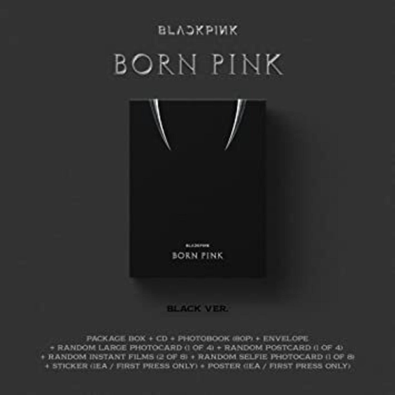 Blackpink - BORN PINK (Standard CD Boxset Version B / BLACK)   - COMPACT DISCS price history on PriceWatchPro