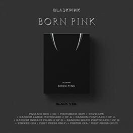 Blackpink - BORN PINK (Standard CD Boxset Version B / BLACK) - COMPACT DISCS