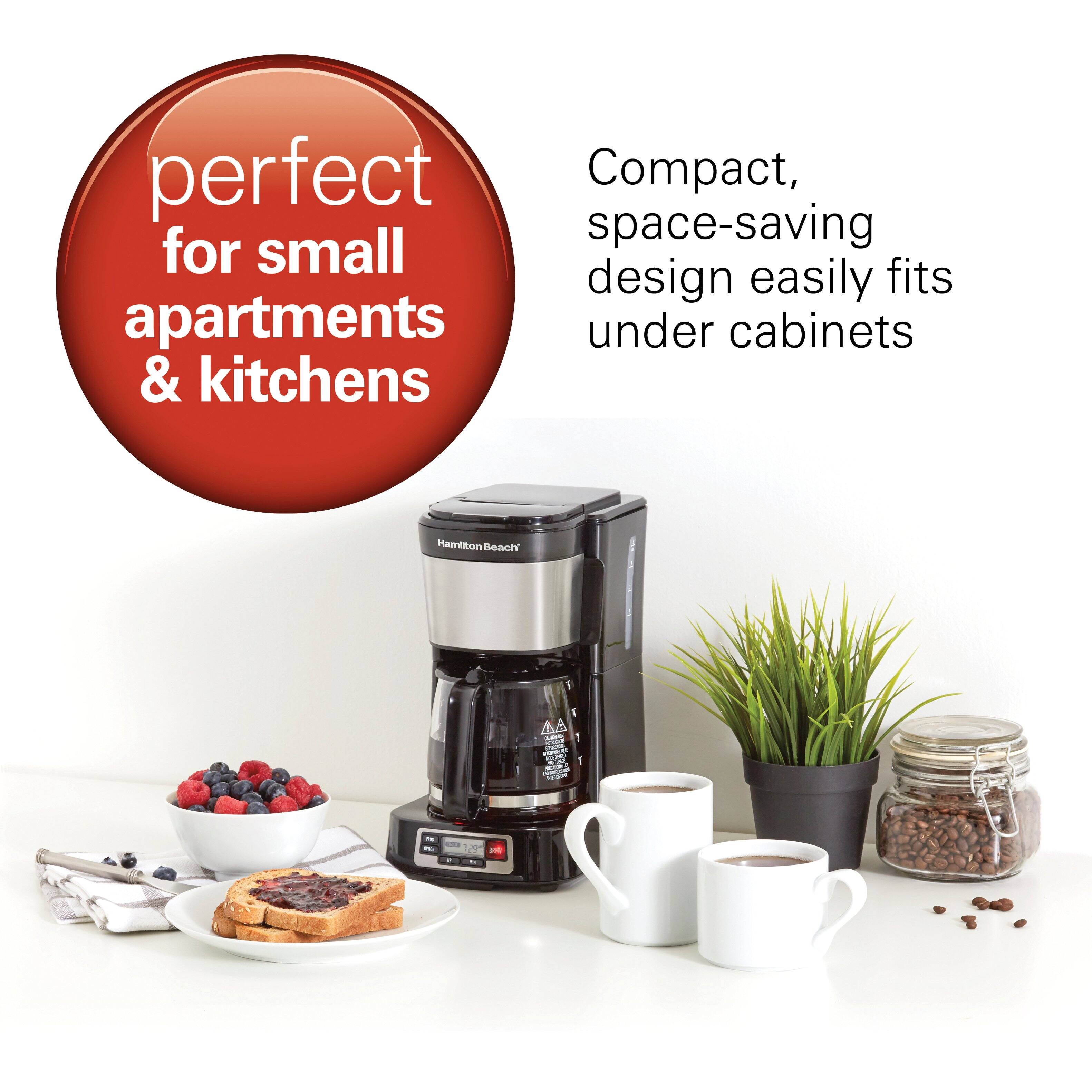 perfect for small apartments & kitchens

Compact, space-saving design easily fits under cabinets