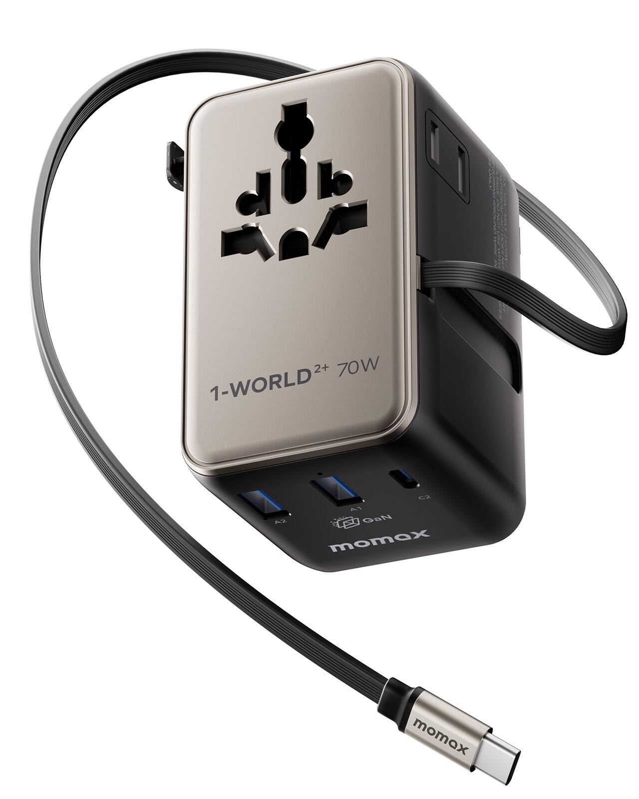 1-WORLD²+ 70W  
A2  
GaN  
momox