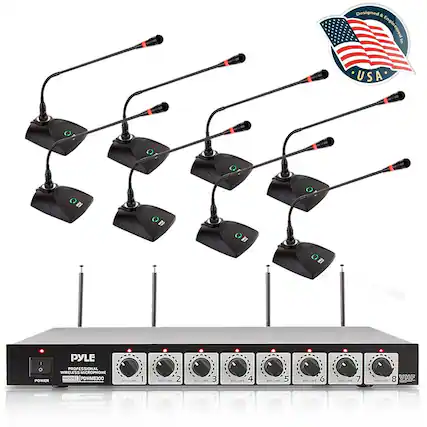Designed & Engineered in USA
PYLE PROFESSIONAL WIRELESS MICROPHONE MODELS POWM8300
VOLUME 1 VOLUME 2 VOLUME 3 VOLUME 4 VOLUME 5 VOLUME 6 VOLUME 7 VOLUME 8
VHF
CODE 1 CODE 2 CODE 3 CODE 4
AA 1 AA 2 AA 3 AA 4