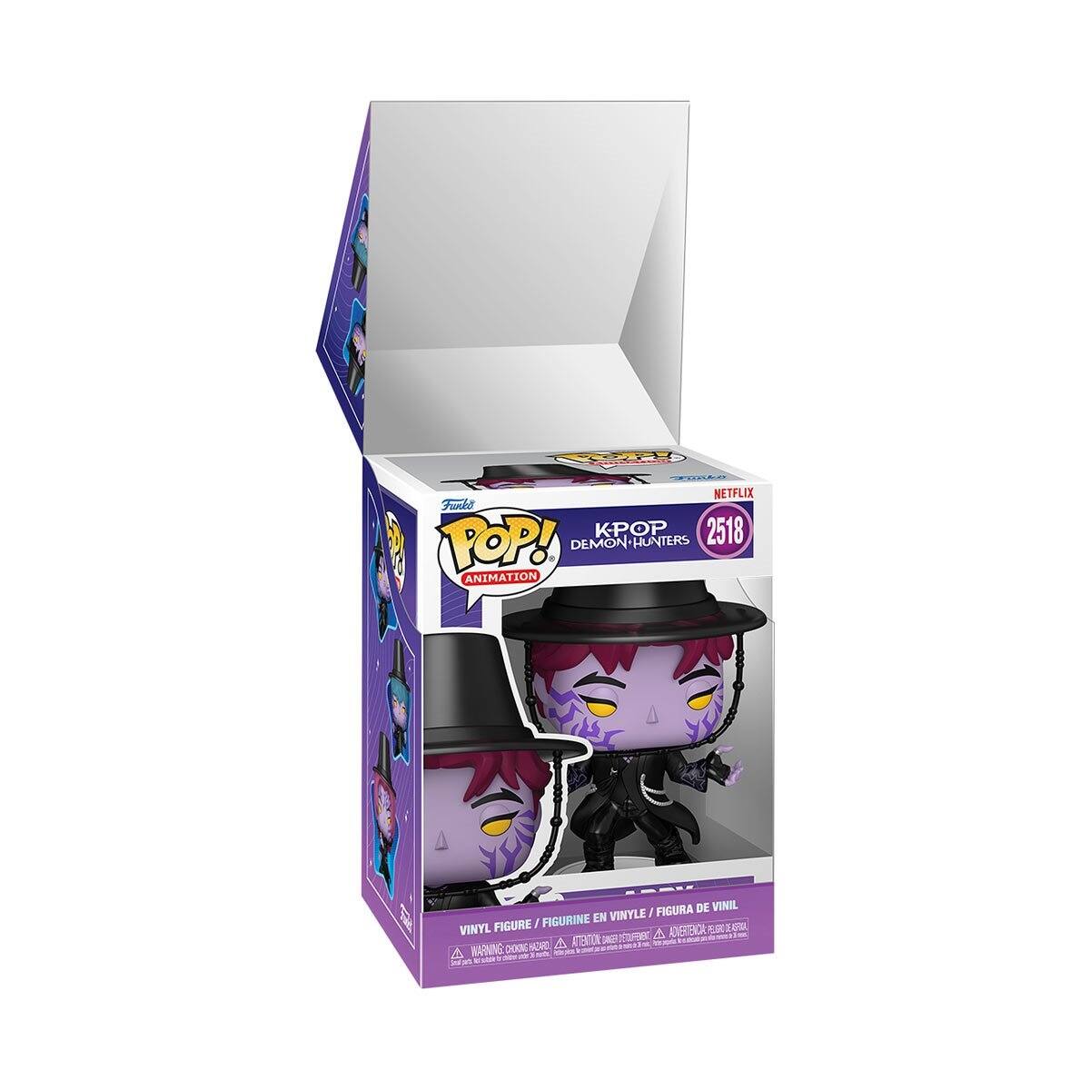 VOLU MILLANES Funko NETFLIX KPOP 2518 POP! DEMON HUNTERS ANIMATION  
FIGURA DE VINIL FIGURINE EN VINYLE FIGURE / VINYL  

ADVERTENCIA: A ATENÇÃO: WARNING: CHOKING HAZARD, one small part. Not for children under 3 years.