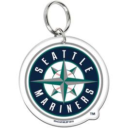 WinCraft - Seattle Mariners Premium Team Acrylic Key Ring - Multicolor