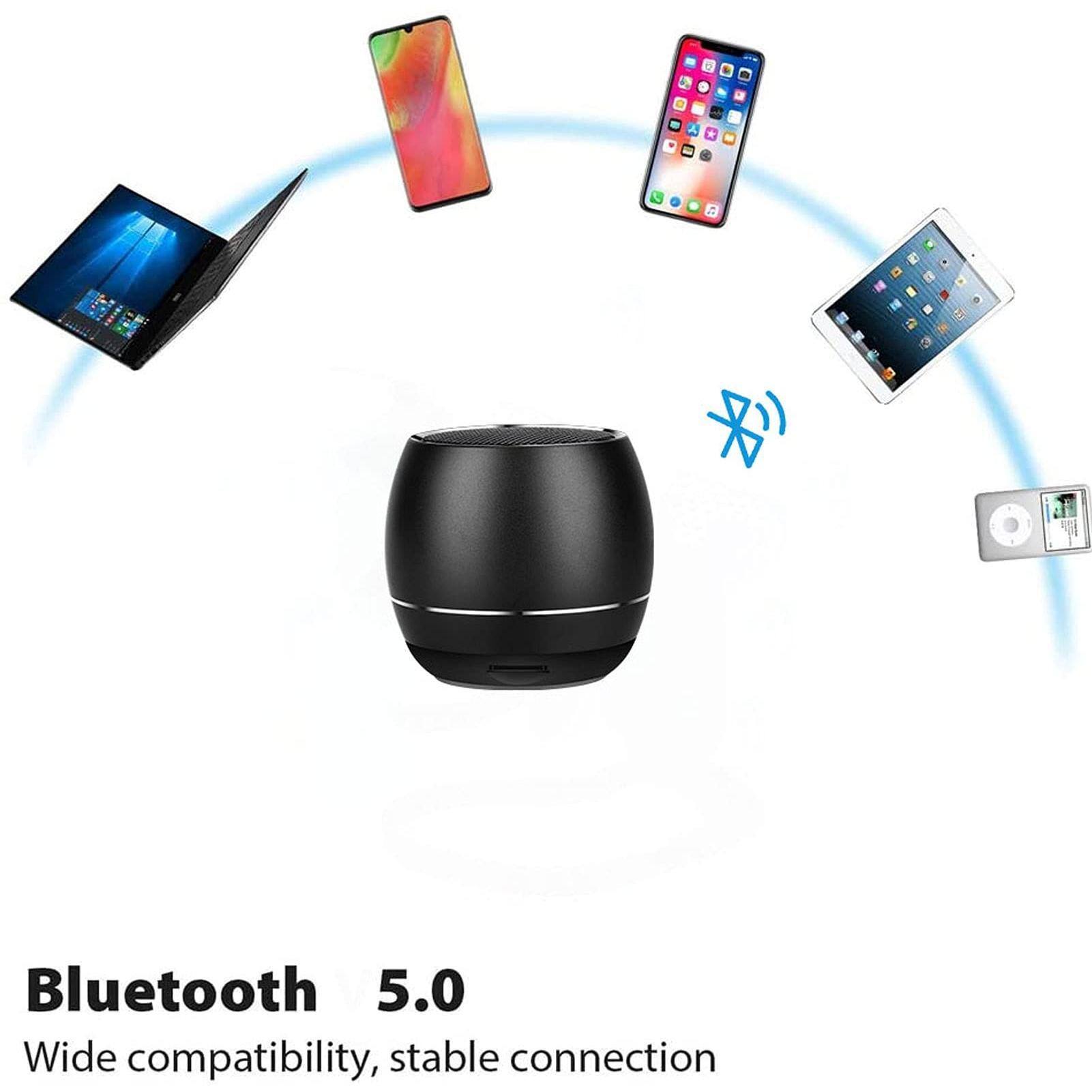 Bluetooth 5.0  
Wide compatibility, stable connection
