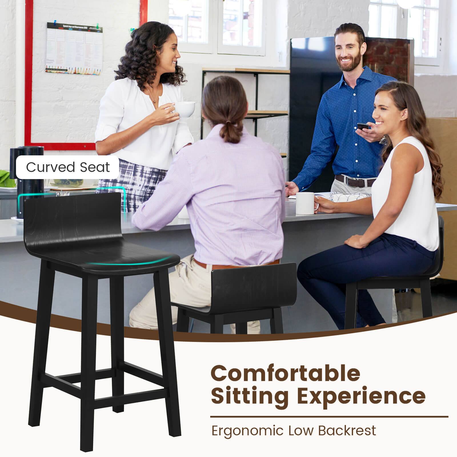 - Curved Seat
- Comfortable Sitting Experience
- Ergonomic Low Backrest