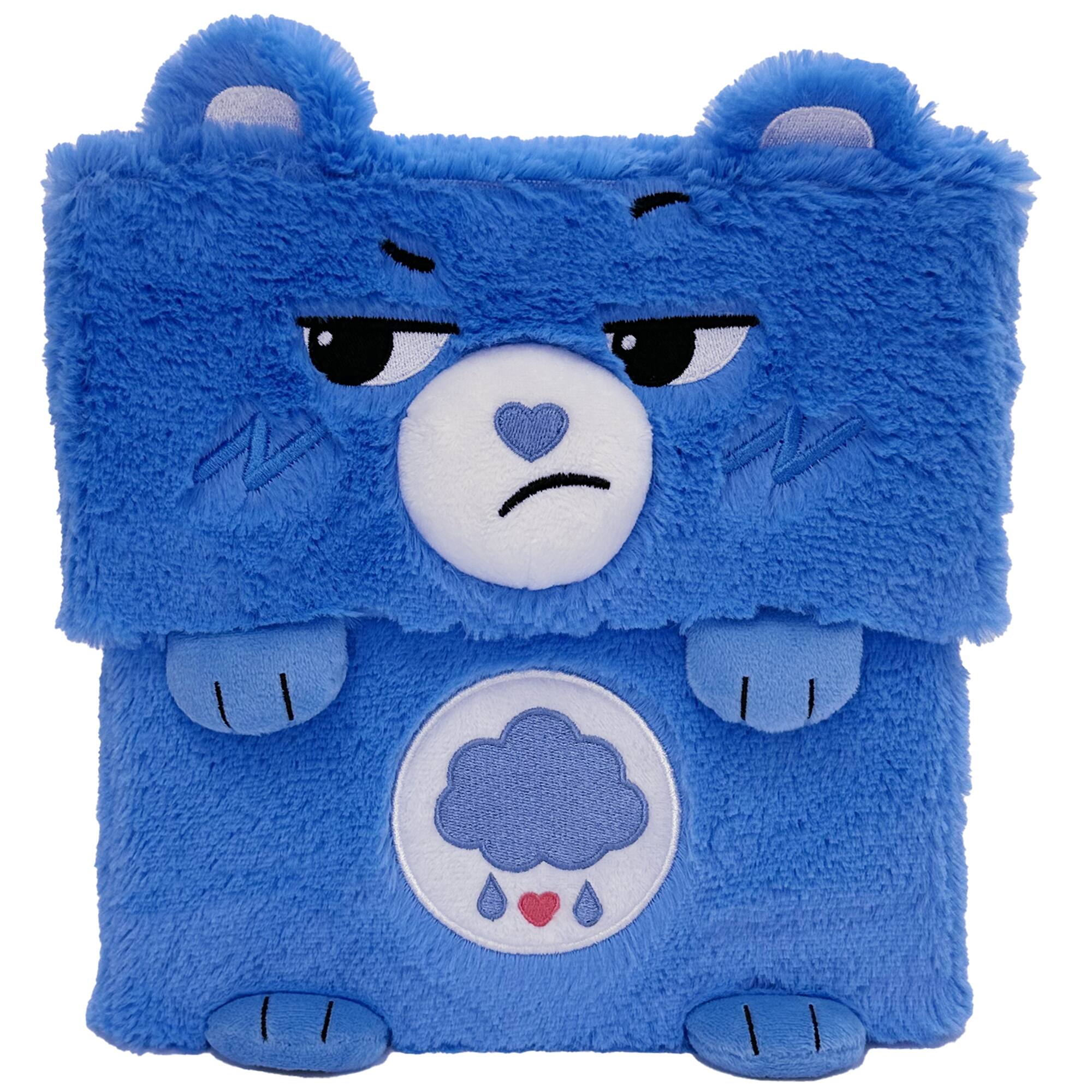Front. Care Bears - Care Bears: Storables 8" Box - Grumpy Bear - Blue Character Themed Bin - Multicolored.
