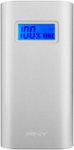 Front Zoom. PNY - PowerPack AD5200 5,200 mAh Portable Charger for Most USB-Enabled Devices - Silver.