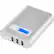 Alt View 11. PNY - PowerPack AD10400 10,400 mAh Portable Charger for Most USB-Enabled Devices - Silver.
