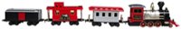 Front Zoom. FAO Schwarz - 34-Piece Motorized Train Set - Black/Red/White.