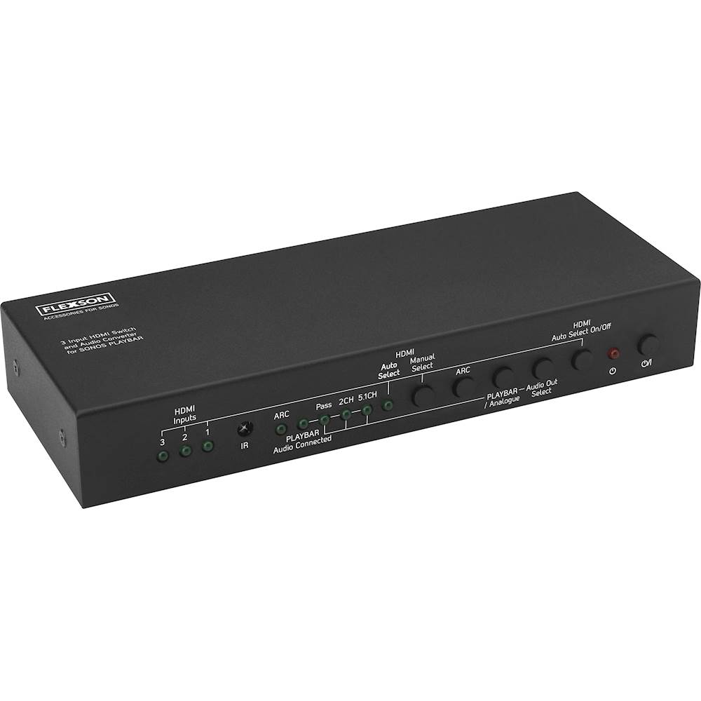 Best Buy: 3-Input HDMI and Audio Converter for PLAYBAR Black