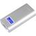 Alt View 11. PNY - PowerPack AD5200 5,200 mAh Portable Charger for Most USB-Enabled Devices - Silver.