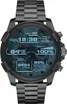Best Buy Diesel On Full Guard Smartwatch 48mm Stainless Steel Gunmetal DZT2004