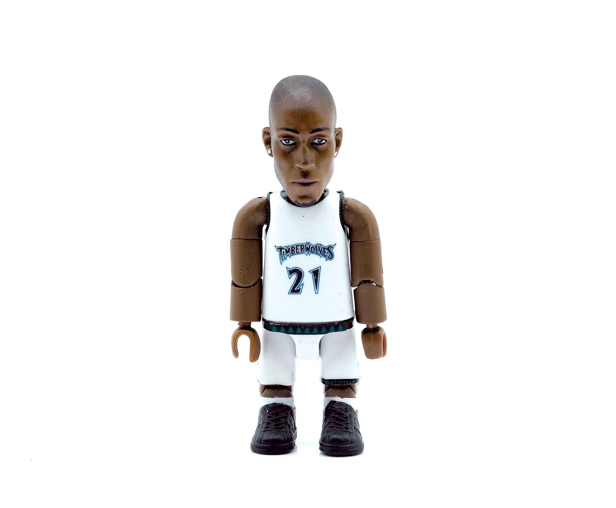 Front. NBA - Minnesota Timberwolves NBA SMITI 3 Inch Mini Figure | Kevin Garnett.