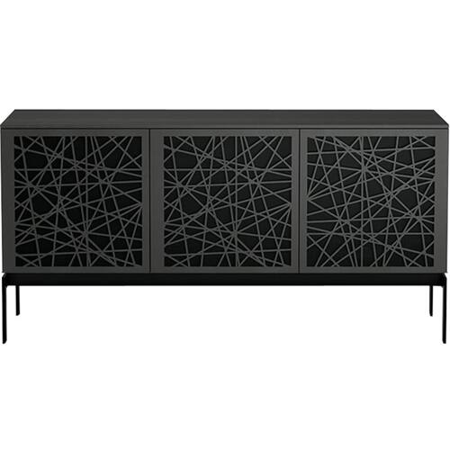 BDI - Elements TV Cabinet for Most Flat-Panel TVs Up to 70" - Charcoal/ricochet