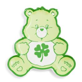 Silver Buffalo - Care Bears Good Luck Bear Full Body Sculpted Ceramic Trinket Tray Dish - Green