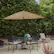 Alt View Zoom 16. Nature Spring - 9-Foot Easy Crank Patio Umbrella - Sand.