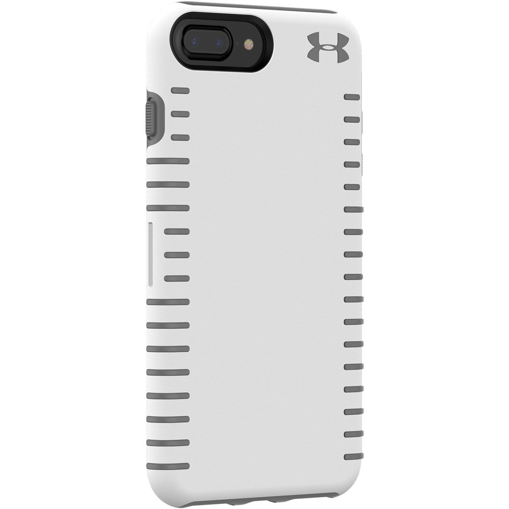 ua protect grip case for apple iphone 6 plus, 6s plus, 7 plus and 8 plus - white/graphite