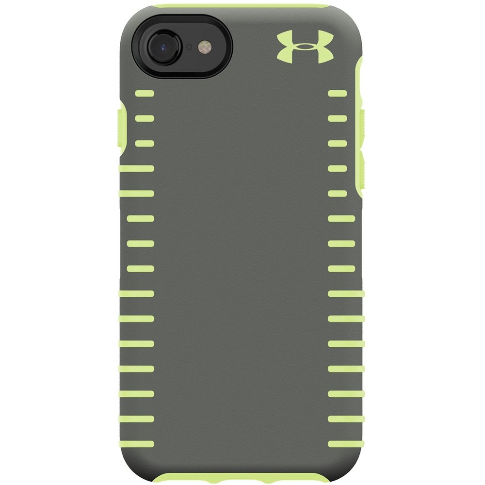 ua protect grip case for apple iphone 6, 6s, 7 and 8 - graphite/quirky lime