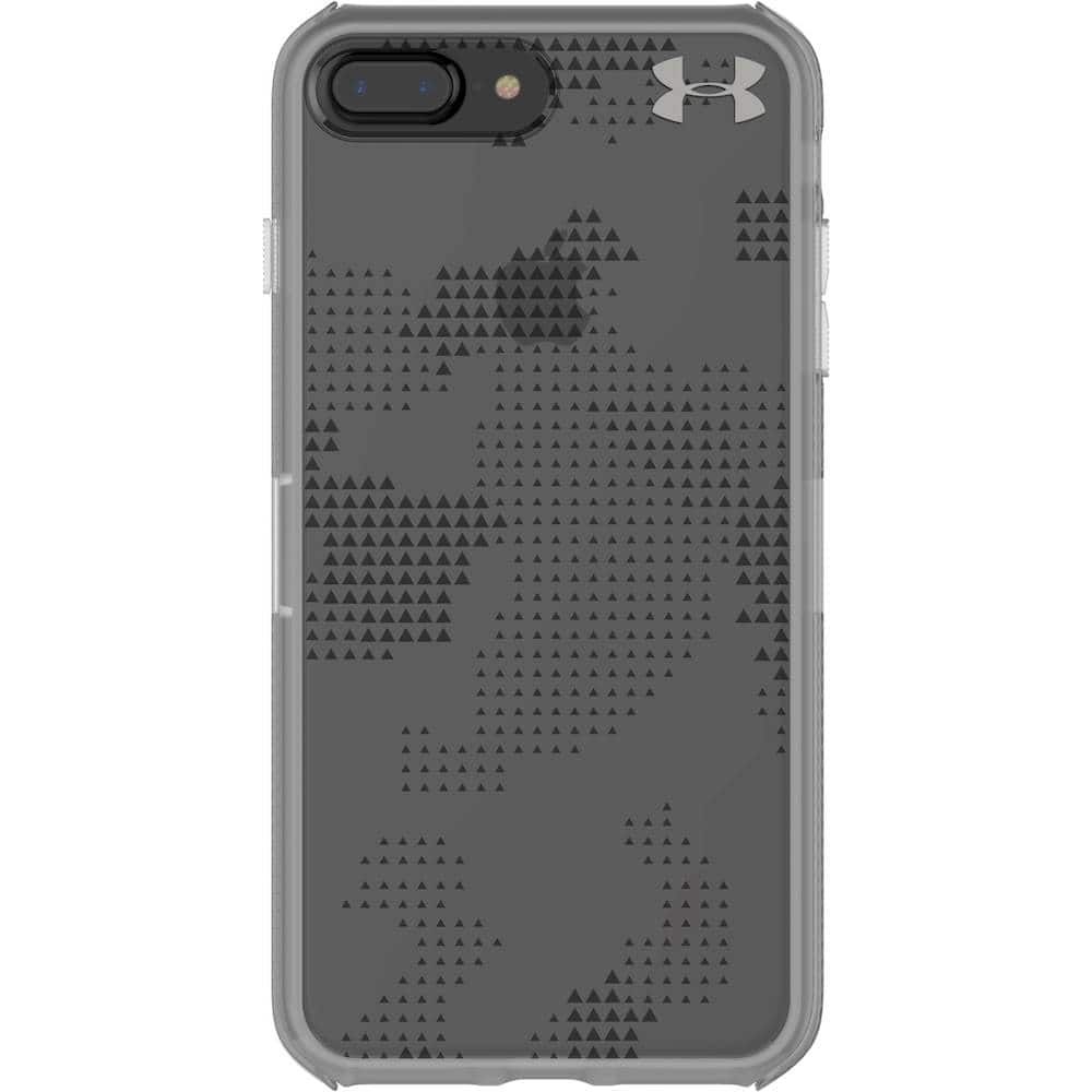 ua protect verge case for apple iphone 7 plus and 8 plus - translucent utility graphite/elemental ua protect verge case for apple iphone 7 plus and 8 plus - translucent utility graphite/elemental