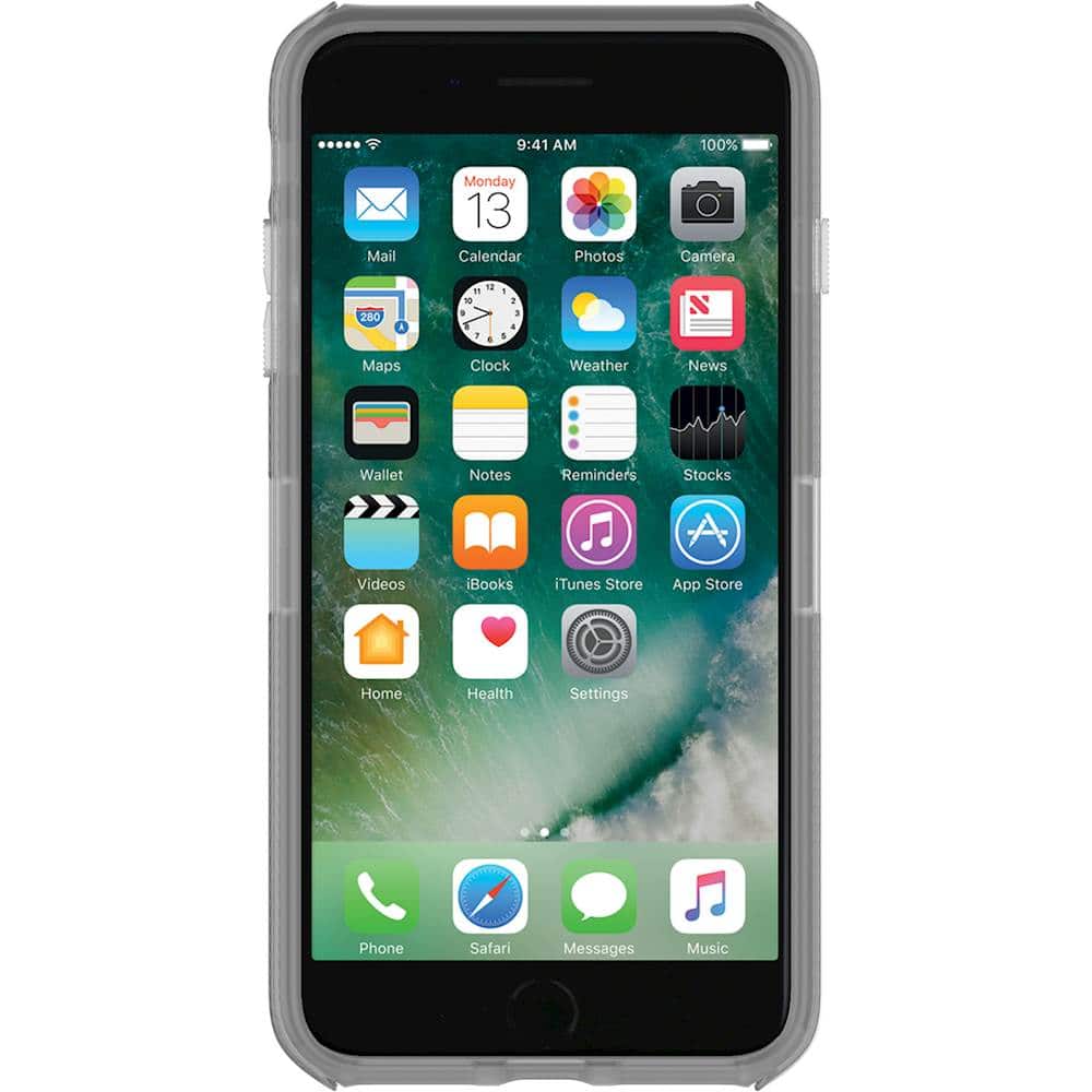 ua protect verge case for apple iphone 7 plus and 8 plus - translucent utility graphite/elemental ua protect verge case for apple iphone 7 plus and 8 plus - translucent utility graphite/elemental