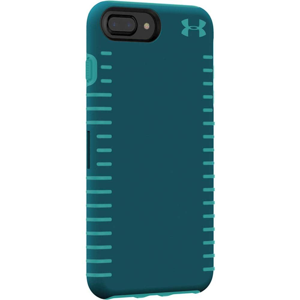 ua protect grip case for apple iphone 6 plus, 6s plus, 7 plus and 8 plus - tourmaline teal/desert sky