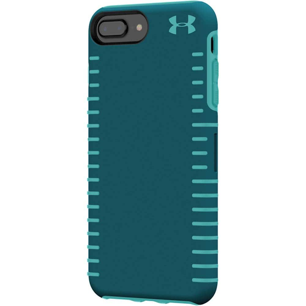 ua protect grip case for apple iphone 6 plus, 6s plus, 7 plus and 8 plus - tourmaline teal/desert sky