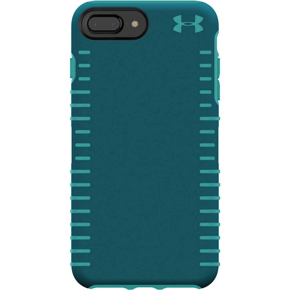 ua protect grip case for apple iphone 6 plus, 6s plus, 7 plus and 8 plus - tourmaline teal/desert sky ua protect grip case for apple iphone 6 plus, 6s plus, 7 plus and 8 plus - tourmaline teal/desert sky