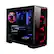 Alt View 6. CybertronPC - Desktop - AMD Ryzen 5-Series - 16GB Memory - NVIDIA GeForce GTX 1050 Ti - 120GB Solid State Drive + 1TB Hard Drive - Black/Red.