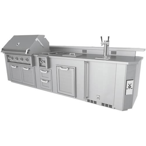 Hestan 12 Outdoor Living Suite With Countertop Beer Dispenser
