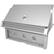 Angle. Hestan - Deluxe Gas Grill - Stainless Steel.