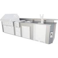 Hestan - Outdoor Living Suite - Silver - Angle_Zoom