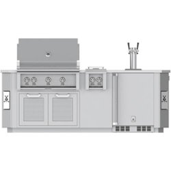 Hestan - 8' Outdoor Living Suite - Silver - Angle_Zoom