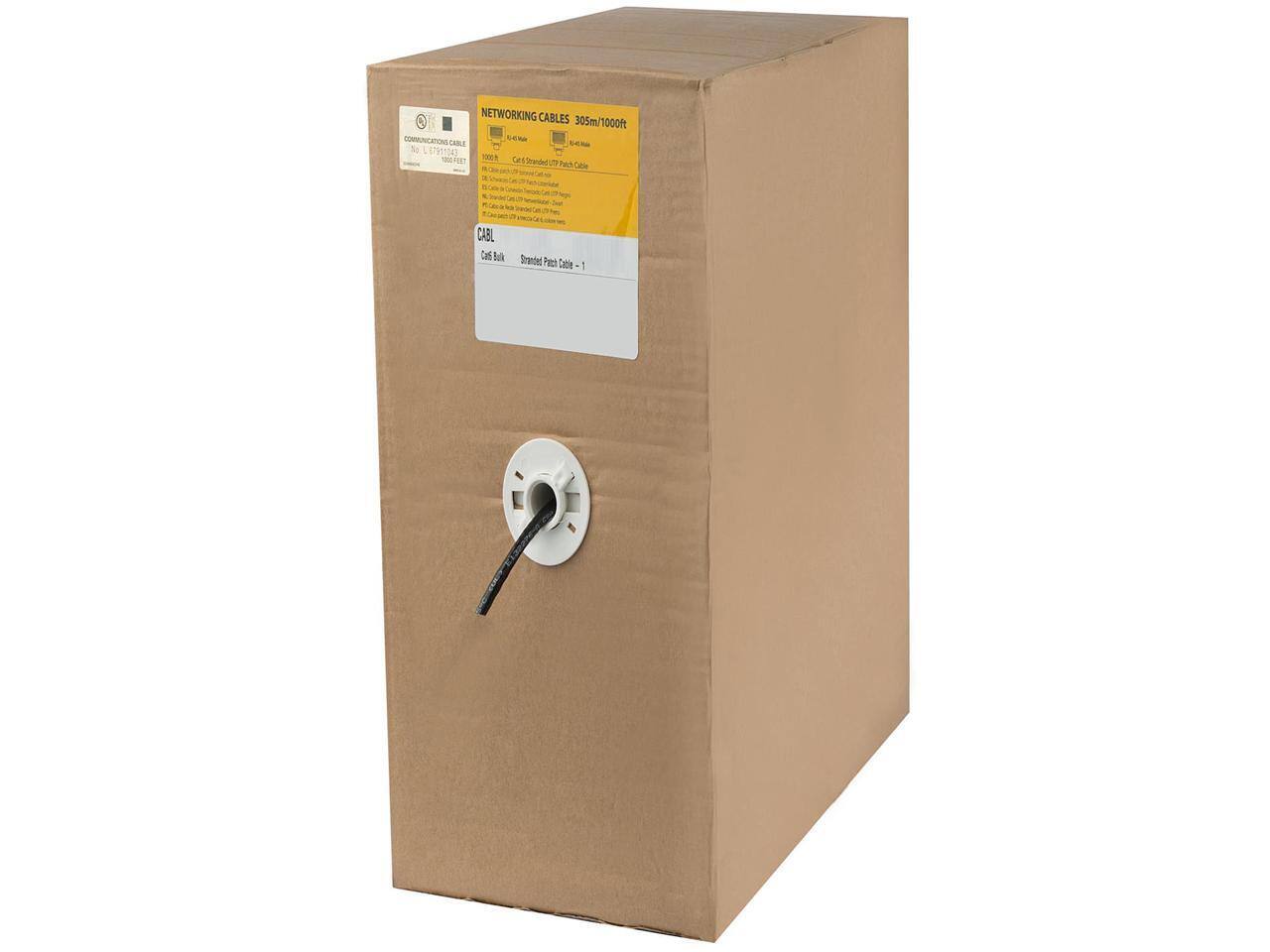 NETWORKING CABLES 305m/1000ft  
Cat.6 Standard IP67 Patch Cable  
CABL  
Cat.6 Standard IP67 Patch Cable - 1