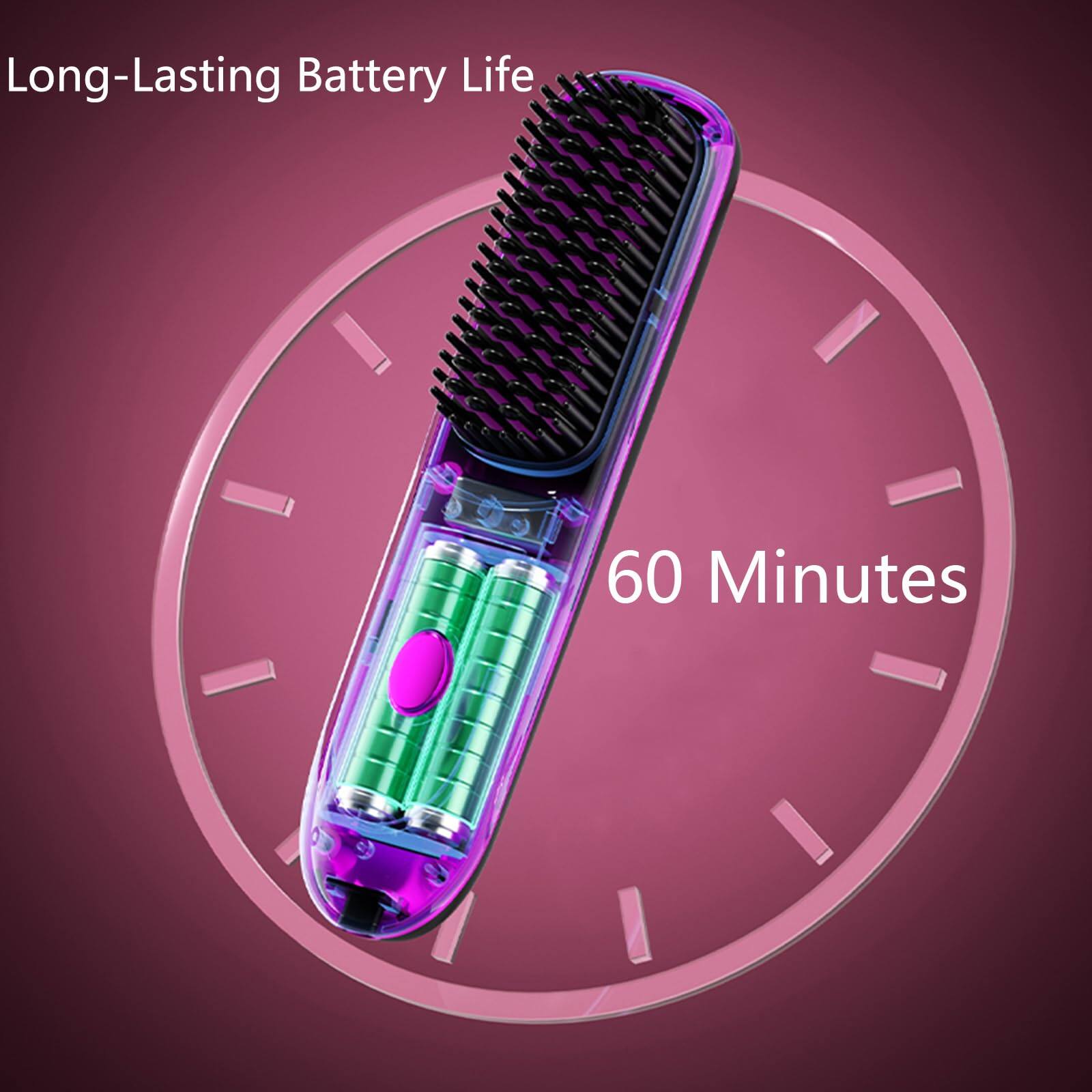 Long-Lasting Battery Life  
60 Minutes