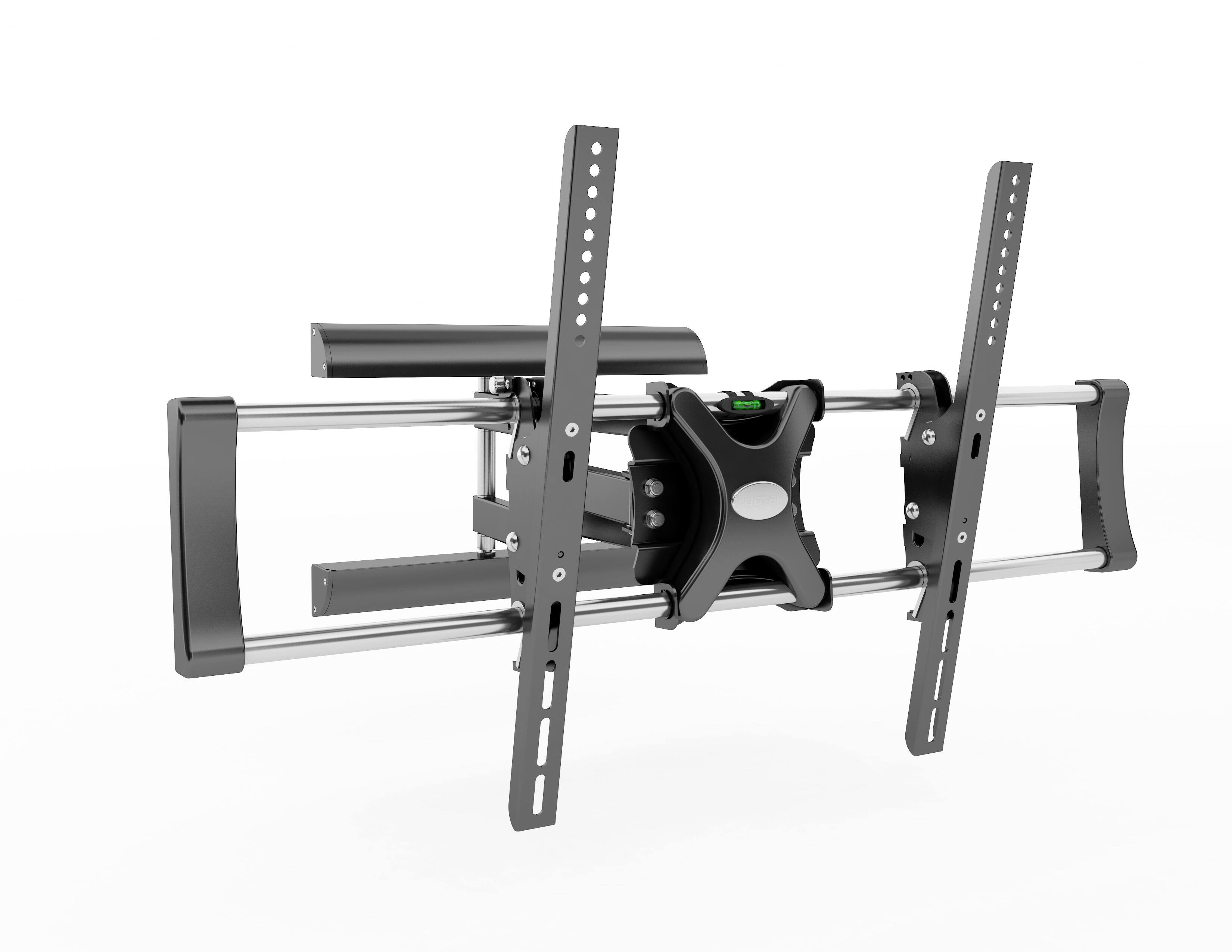 Front. CorLiving - CorLiving Articulating Flat Panel Wall Mount for 42" - 65" TVs - Black.