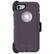 Front. OtterBox - Defender Series Case for Apple® iPhone® 7 and 8 - Purple nebula.