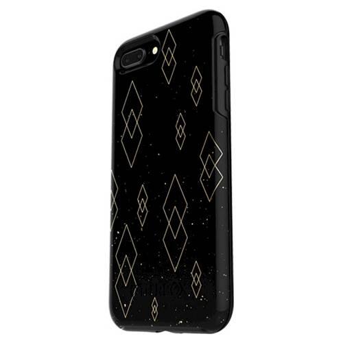 Front. OtterBox - Symmetry Series Graphics Case for Apple® iPhone® 7 Plus and 8 Plus - Sky Of Diamonds.