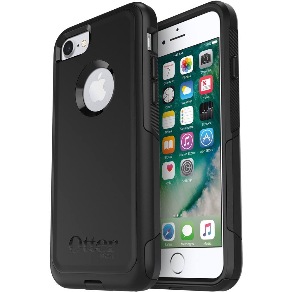 Alt View 13. OtterBox - Commuter Series Case for Apple® iPhone® 7, 8 and SE (2nd generation) - Black.